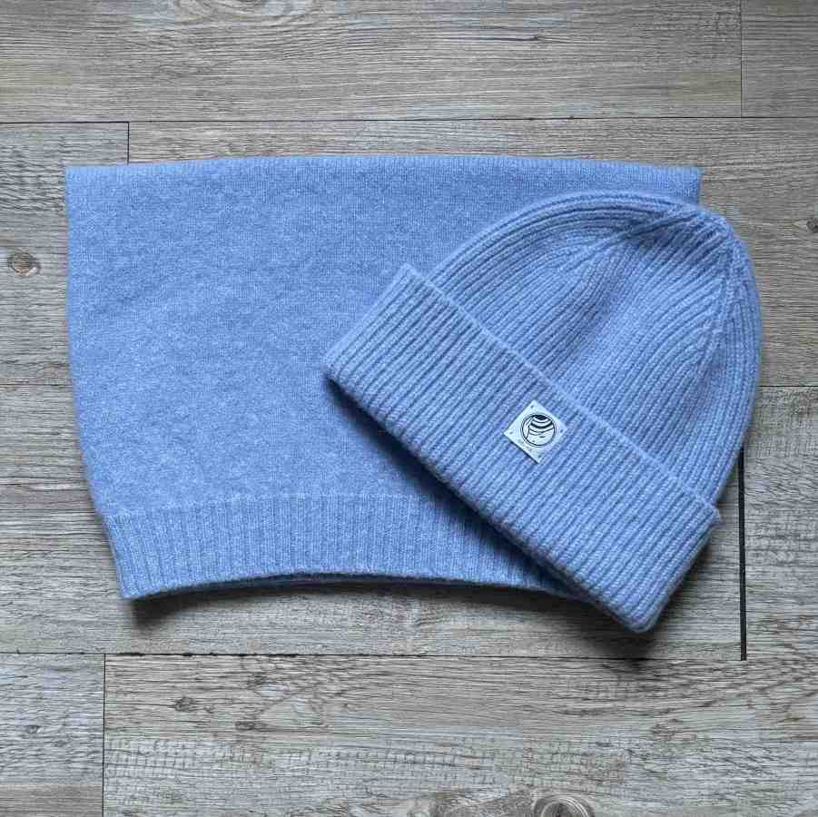 bonnet hiver qualité bleu